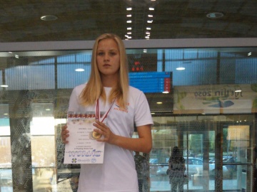 Pięć startów, pięć medali. Julia Wróbel pływała w Szczecinie