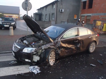 Strzałkowo. Zderzenie dwóch aut na drodze krajowej nr 92