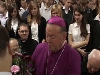 Strzałkowo: Biskup w szkole
