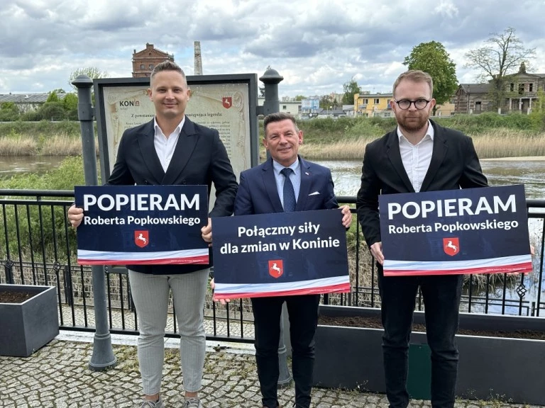 Nowa koalicja w Koninie: Eltman i Kotlarski stawiają na Popkowskiego