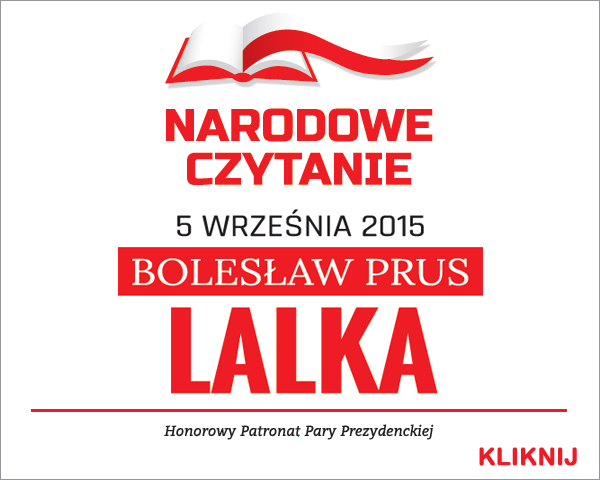 Biblioteka zaprasza na wspólne czytanie "Lalki" Bolesława Prusa