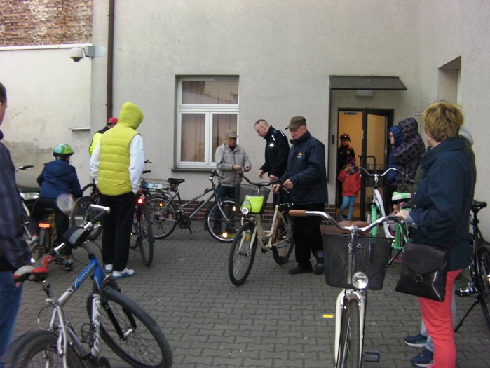 Akcja "Nie daj szans złodziejowi - oznakuj swój rower" w Kole