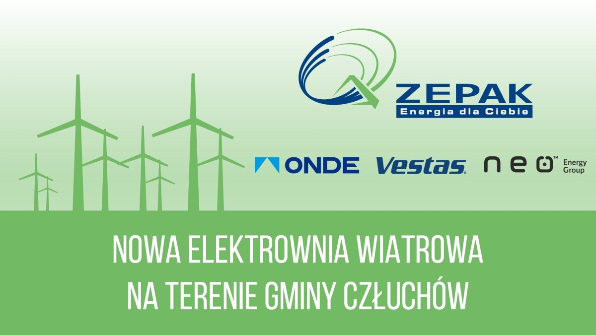 Transformacja. PAK- Polska Czysta Energia stawia w Człuchowie wiatraki