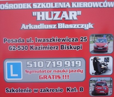 OSK Huzar - Arkadiusz Błaszczyk