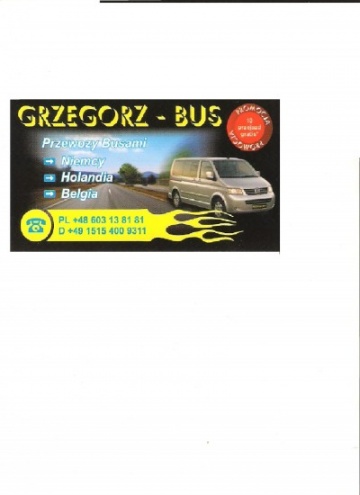 Grzegorz-Bus- Przewozy busami
