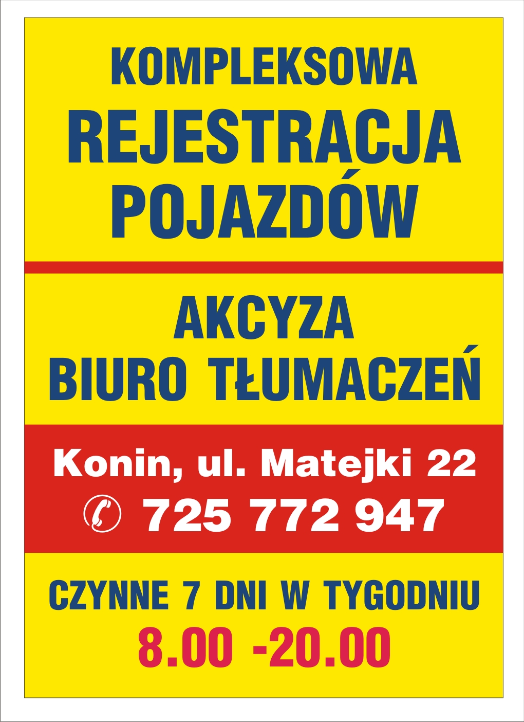 - A K C Y Z A - za pojazd sprowadzony z zagranicy - USŁUGA DARMOWA