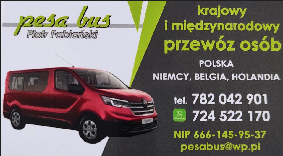 PESA BUS profesjonalne przewozy osobowe
