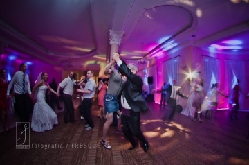 Fxart kreatywny film ślubny i dekoracja światłem sal weselnych