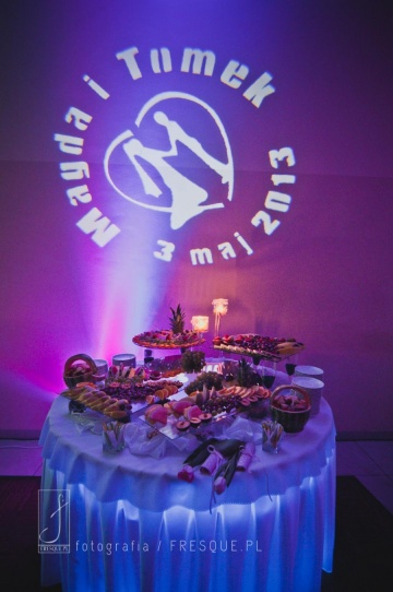 Fxart kreatywny film ślubny i dekoracja światłem sal weselnych