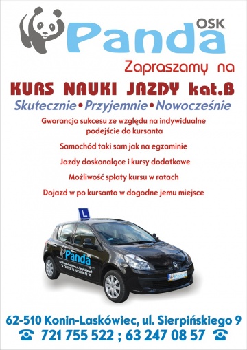 Ośrodek Szkolenia Kierowc&oacute;w "PANDA"