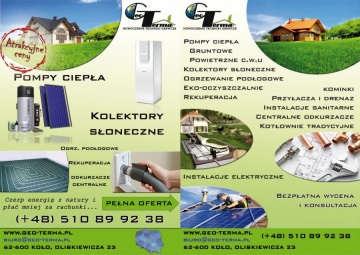 "GEOTERMA" Nowoczesne techniki grzewcze