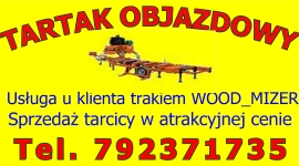 Tartak objazdowy WOOD MIZER