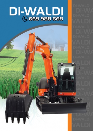 Prace ziemne - minikoparka - wywrotka - Di-WALDI