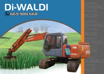 Prace ziemne - minikoparka - wywrotka - Di-WALDI