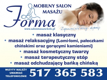 Salon Masażu Forma