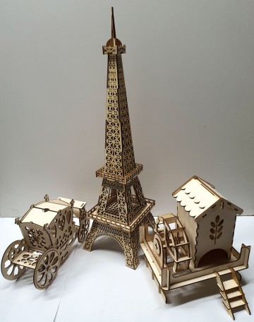 Bud-nesa, Stolarnia, Schody drewniane, Cięcie i grawerowanie laserowe.