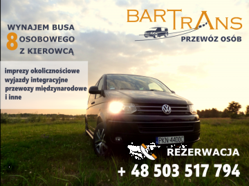 BarTrans Przewóz osób