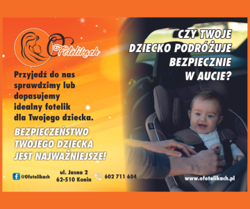 O fotelikach foteliki samochodowe