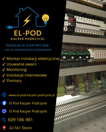 EL-POD Kacper Podrzycki Elektryk