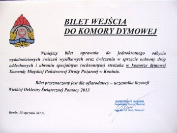 Drabina od strażaków