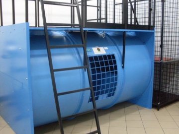 Drabina od strażaków