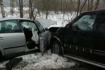 Zderzyli się czołowo