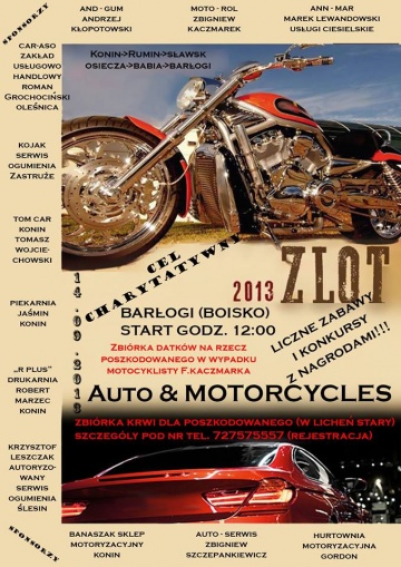 Charytatywny zlot motocyklowy