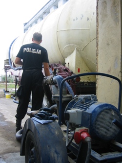 Odbarwiali olej opałowy