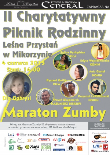 II Maraton i piknik charytatywny dla Gabrysi Budaszewskiej
