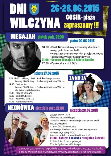 Dni Wilczyna na wesoło i muzycznie