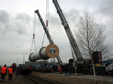 Kalcynator już na miejscu