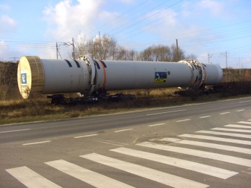 Kalcynator już na miejscu