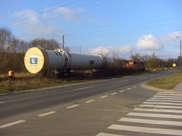 Kalcynator już na miejscu