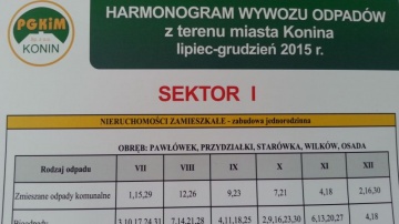 Wywóz śmieci co dwa tygodnie, a nie co tydzień. Opłata ta sama.