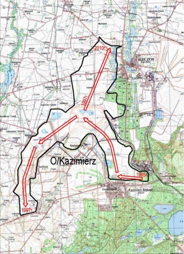 Trzystutonowa koparka atrakcją turystyczną Kleczewa