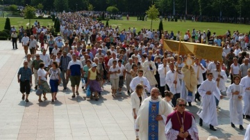 Odpust w Licheniu. W bazylice modliło się kilka tysięcy wiernych