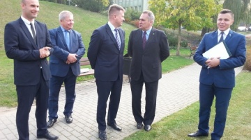 Wicemarszałek Sejmu i sekretarz stanu odwiedzili Konin