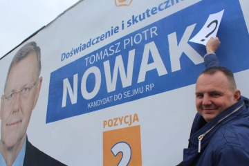 Znak zapytania od posła dla posła. Kampania na ostatniej prostej