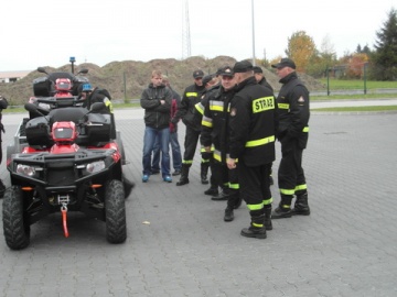 Sprzęt na trudny teren. Strażacy z Turku dostali quada