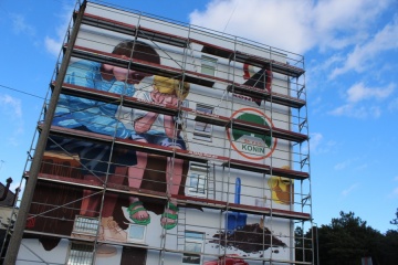 Kolejny projekt w ramach KBO zrealizowany. Mural gotowy