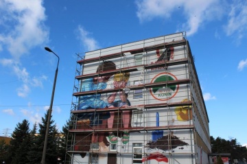 Kolejny projekt w ramach KBO zrealizowany. Mural gotowy