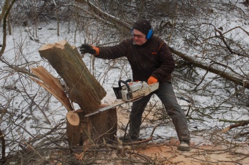 Porządki przy ulicy Południowej. Powstanie sad owocowy