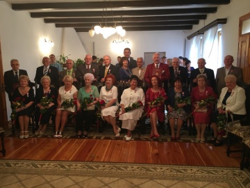 Świętowali złote gody w USC w Koninie