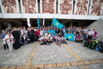 Przed ŚDM. Goście z Kazachstanu zatrzymali się w Koninie