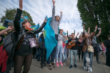 Przed ŚDM. Goście z Kazachstanu zatrzymali się w Koninie