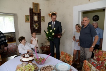 Były kwiaty, tort i życzenia. Koninianka świętowała 101. urodziny