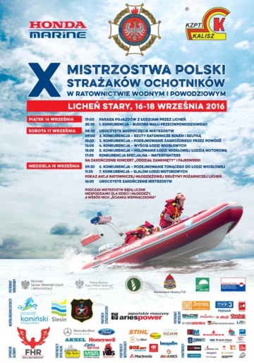 Mistrzostwa Polski OSP w ratownictwie wodnym i powodziowym