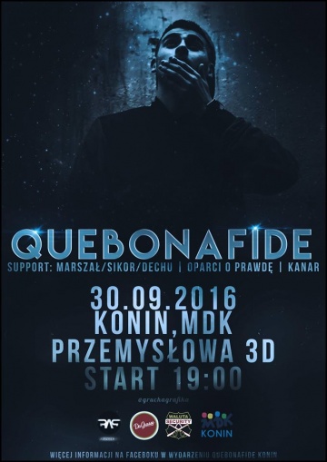 MDK Konin zaprasza na koncert OUEBONAFIDE