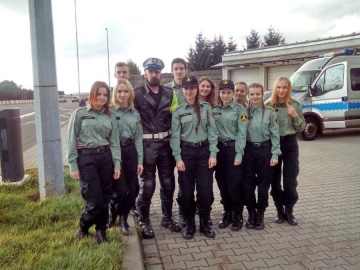 Przyszli celnicy na dwudniowym obozie szkoleniowym w Krakowie