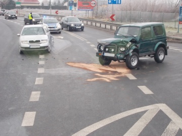 Wypadek w Woli Łaszczowej. Trzy osoby zostały poszkodowane
